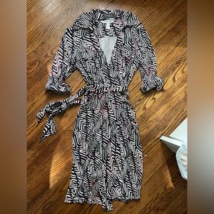 Classic Silk DVF Wrap Dress